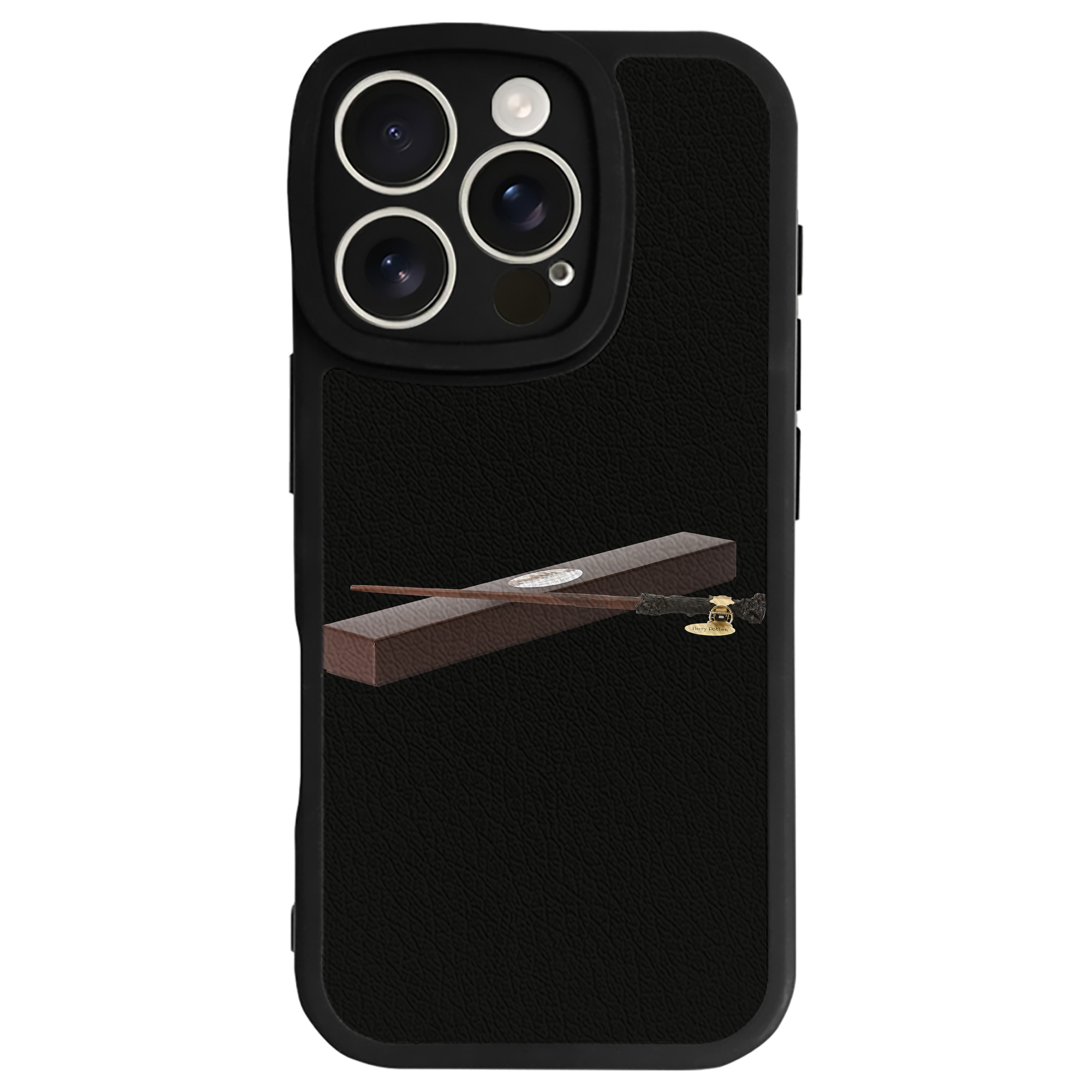 （画像用） Harry Potter ハリー・ポッターシリーズ 【iPhone 16シリーズ対応】シリコンスマホケース（レザー調） 材質：シリコン